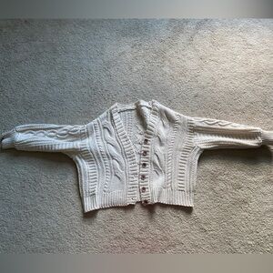 Cozy cropped cardigan